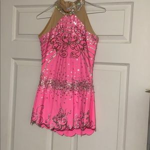 One wants dry clean girls figure skating dress